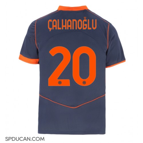 Muški Nogometni Dres Inter Milan Hakan Calhanoglu #20 Rezervni 2025-26 Kratak Rukav Muški Nogometni Dres Inter Milan Hakan Calhanoglu #20 Rezervni 2025-26 Kratak Rukav